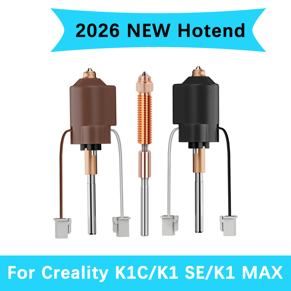 High Flow Ceramic Hotend - 새로운 2026 K1 MAX 핫엔드 (Creality