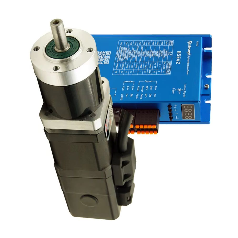 Closed Loop Stepper Motor Nema 17 - 브레이크 유성 기어드 0.6Nm Nema17 폐쇄