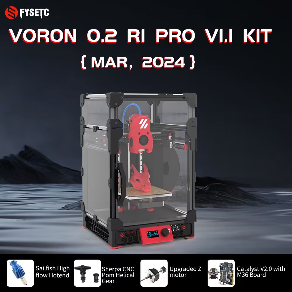 Corexy 3D Printer Kit - 2025FYSETC 고정밀 Voron V0.2 R1 Corexy