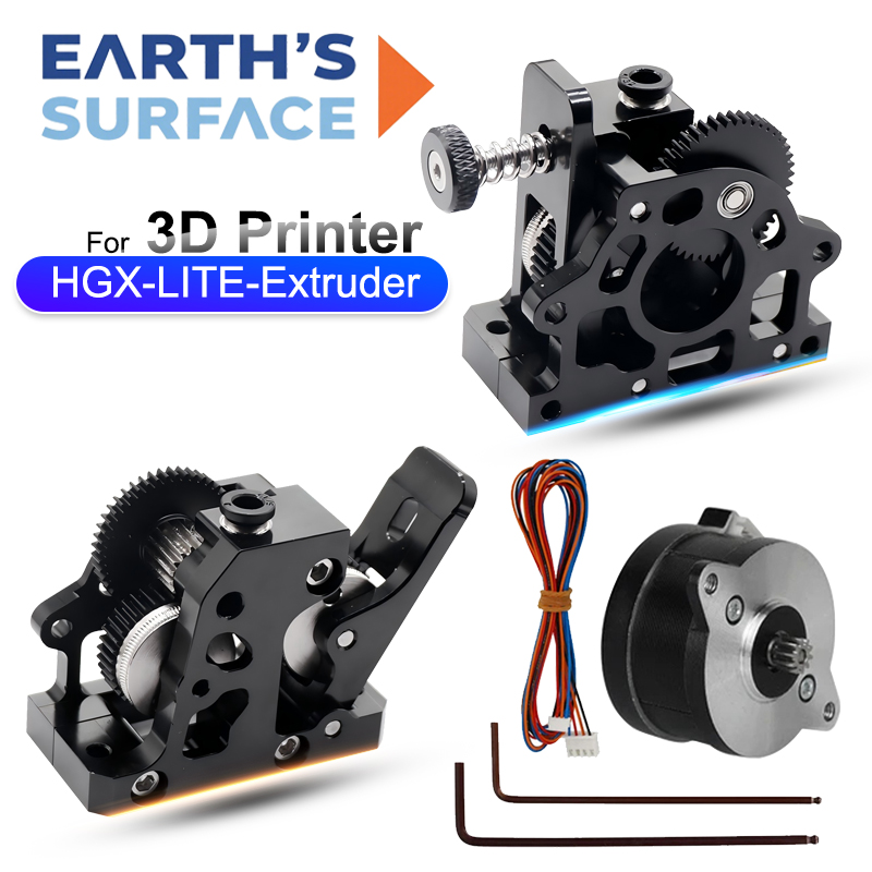 HGX LITE 듀얼 기어 하드 스틸 감속 압출기 고속 - Direct Drive Dual Gear Extruder High Speed 리뷰 및 가격