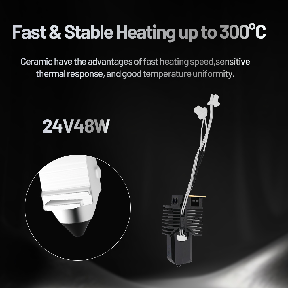 스냅메이커 U1용 핫엔드 24V 48W 세라믹 히터 키 - High Flow Ceramic Hotend 리뷰 및 가격
