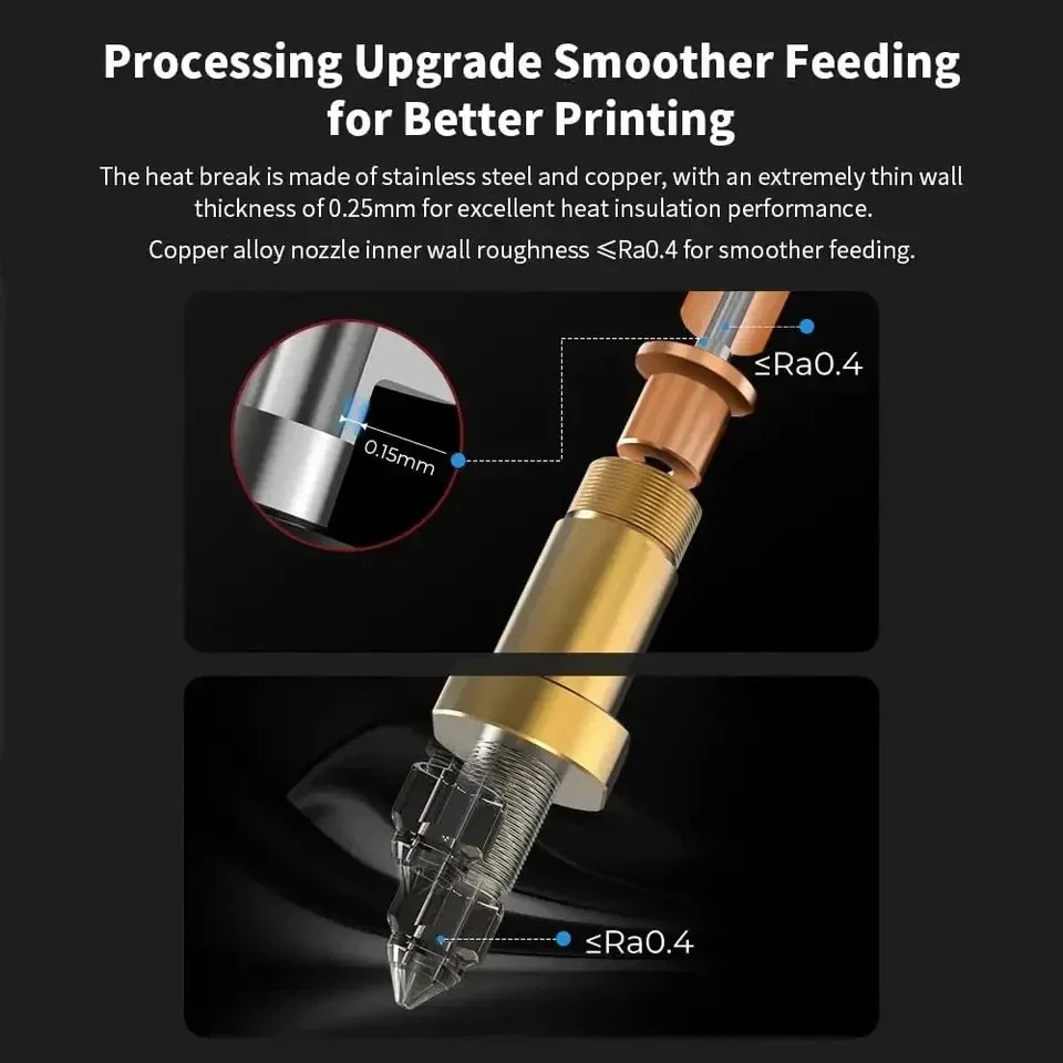 Creality K1 세라믹 히팅 블록 키트 업그레이드 - High Flow Ceramic Hotend 리뷰 및 가격
