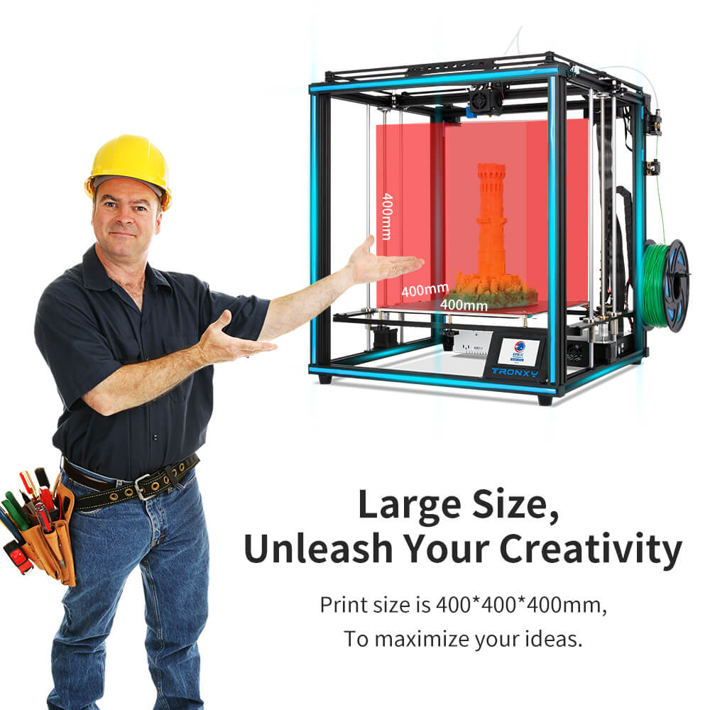 Tronxy X5SA 임프레소라 3D 프린터 인쇄 크기 - Corexy 3D Printer Kit 리뷰 및 가격