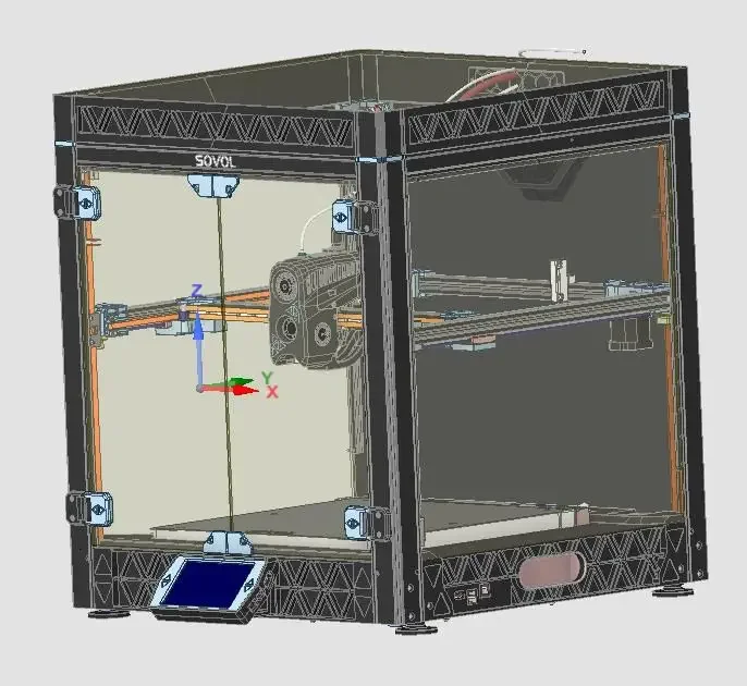 소볼 SV08 풀 PC 엔클로저 키트 싱글 레이어 버전 - Corexy 3D Printer Kit 리뷰 및 가격